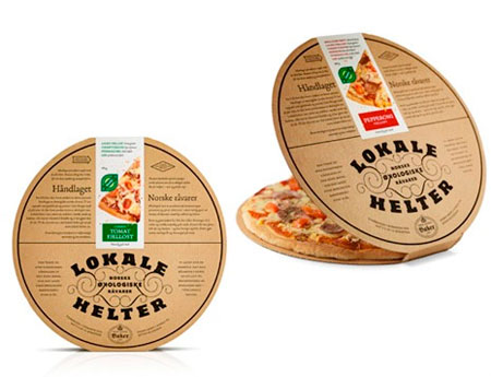 Оригинальная упаковка для пиццы - полуфабриката